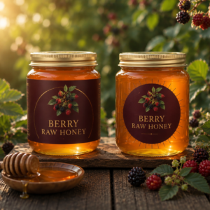 Berry Raw Honey